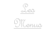 Zone de Texte: Les Menus